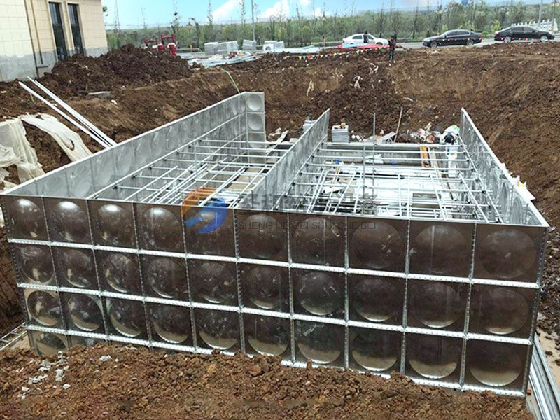 BDF装配式水箱案例现场