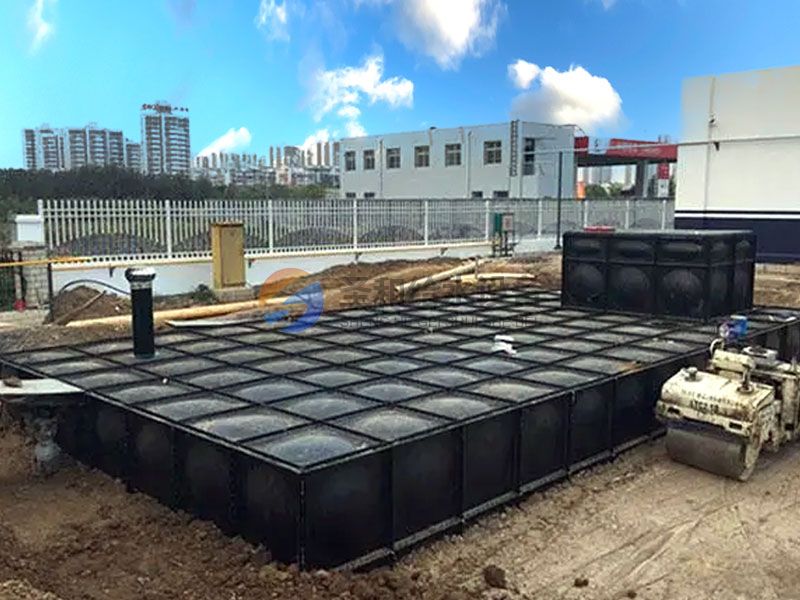 BDF地埋水箱案例现场