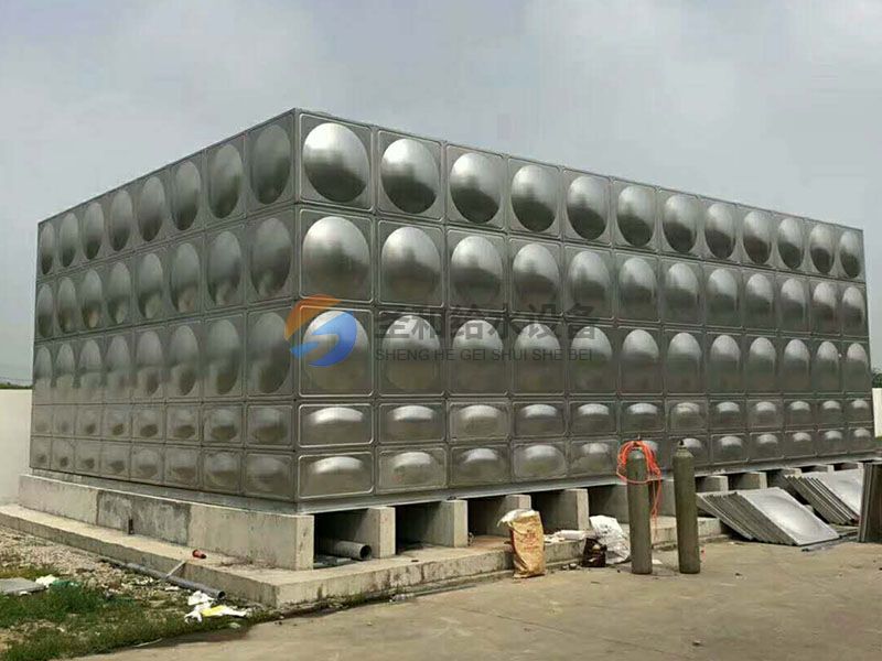 不锈钢焊接水箱案例现场