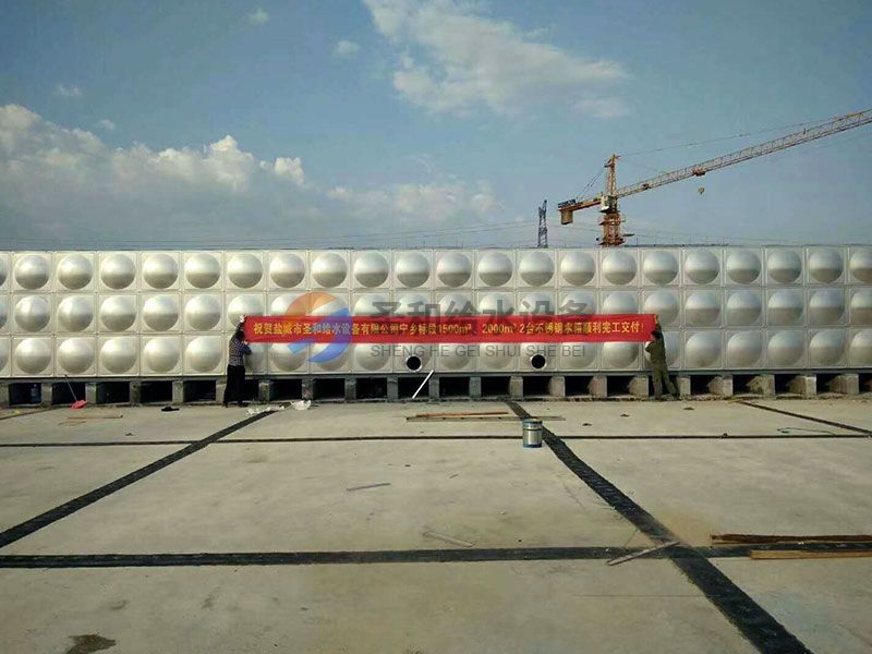 不锈钢水箱案例现场